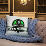 Geek N Game Logo Basic Pillow