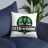 Geek N Game Logo Basic Pillow