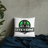 Geek N Game Logo Basic Pillow
