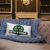 Geek N Game Logo Basic Pillow