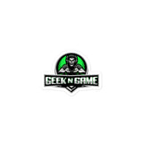 Geek N Game Logo Bubble-free stickers