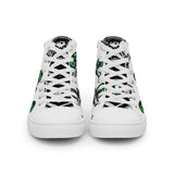 Geek N Game all over logo Men’s high top canvas shoes