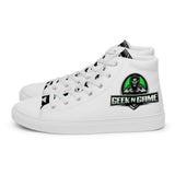 Geek N Game Logo Men’s high top canvas shoes