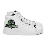 Geek N Game Logo Men’s high top canvas shoes