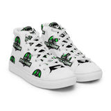 Geek N Game all over logo Men’s high top canvas shoes
