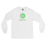 Geek Coin Men’s Long Sleeve Shirt