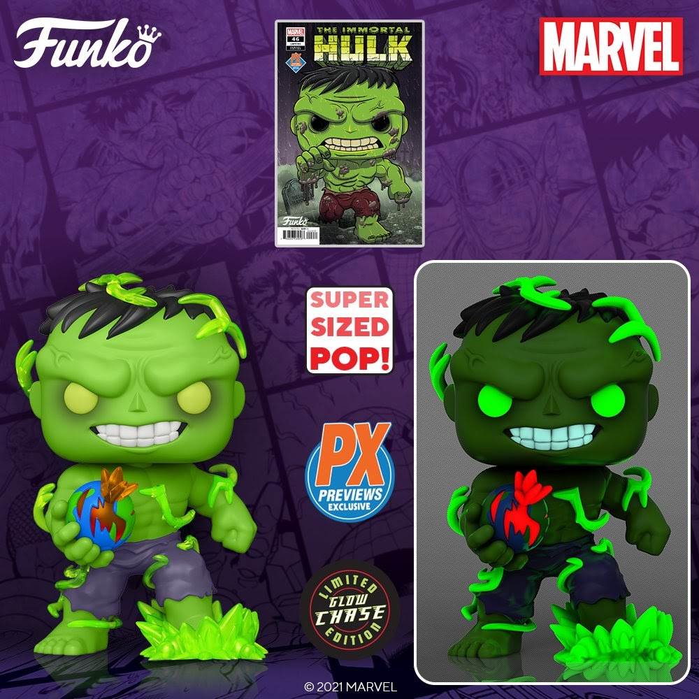 Marvel Immortal Hulk Funko Pop - Marvel Super Heroes Immortal Hulk - Super  Heroes Immortal Hulk Pop
