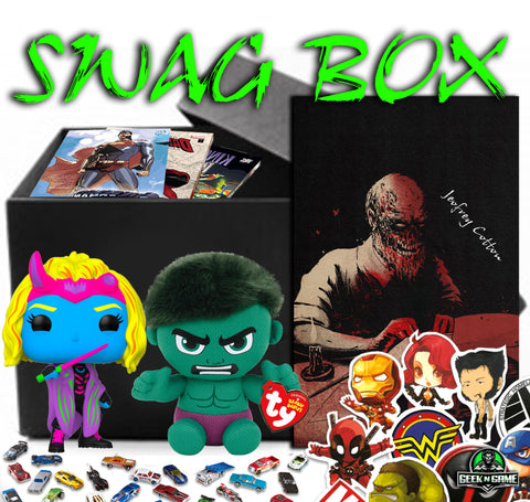 LIMITED GEEK N GAME SWAG BOX VOL. 2 (WITH CHANCE AT UPGRADES)