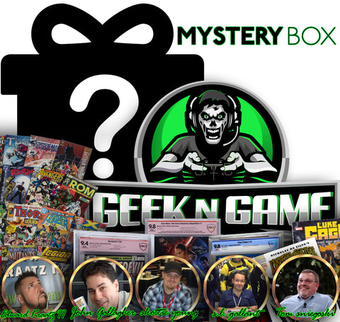 Comic Book Mystery Boxes - TheGeeknGame