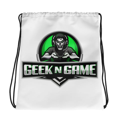 Geek N Game Logo Drawstring bag