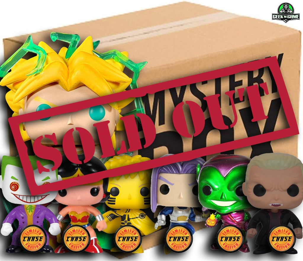 LIMITED EDITION NOTHING BUT FUNKO CHASE GRAIL WINNER LOSER