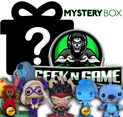 LIMITED EDITION GRAIL GEEK N GAME EXCLUSIVE FUNKO CHASE MYSTERY BOX. Vol 16