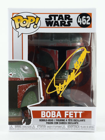 Dickey Beer Signed "Star Wars" Boba Fett #480 Funko Pop! Vinyl Figure (PA)
