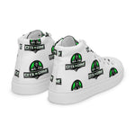 Geek N Game all over logo Men’s high top canvas shoes