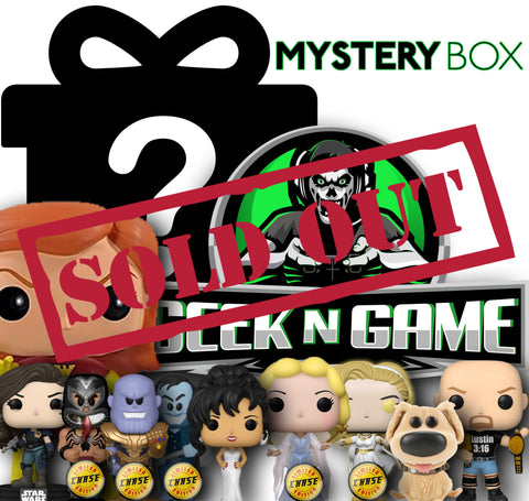 LIMITED EDITION GRAIL GEEK N GAME EXCLUSIVE FUNKO CHASE MYSTERY BOX. VOL 11