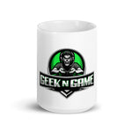 Geek N Game White glossy mug