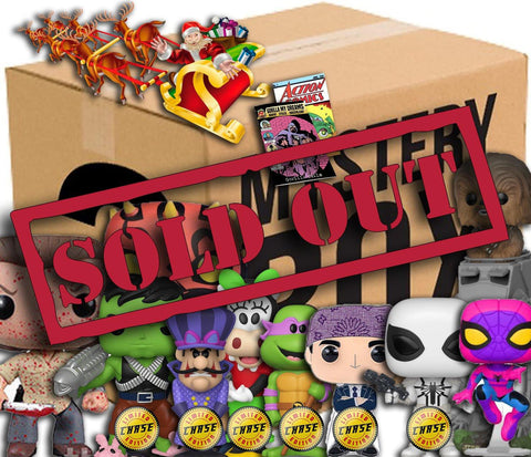 LIMITED EDITION CHRISTMAS GRAIL GEEK N GAME EXCLUSIVE COMIC FUNKO CHASE MYSTERY BOX. - TheGeeknGame